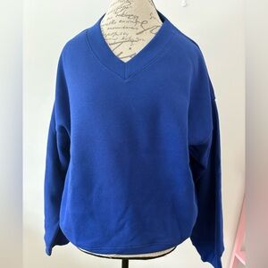 NWT J Crew V-Neck Sweatshirt